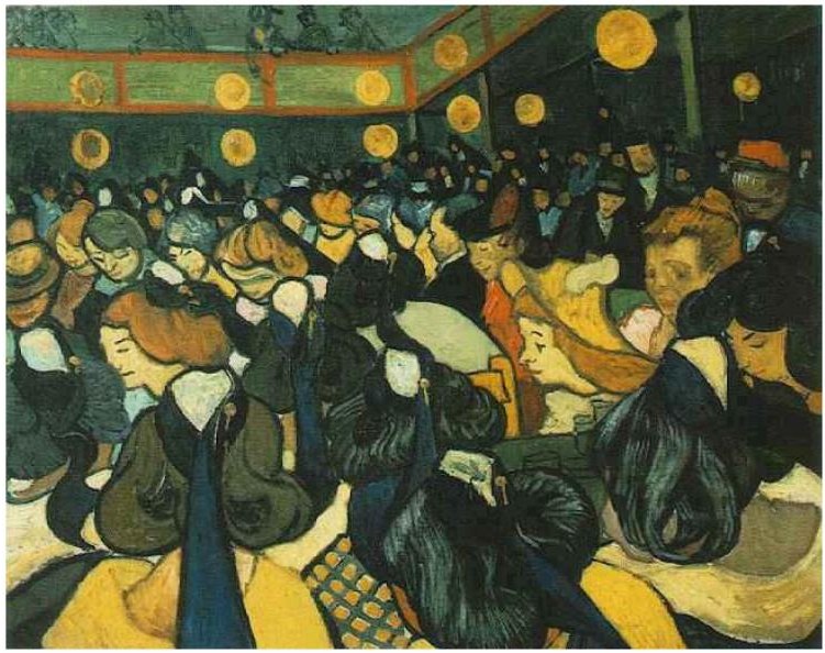 Dance Hall in Arles by Vincent van Gogh