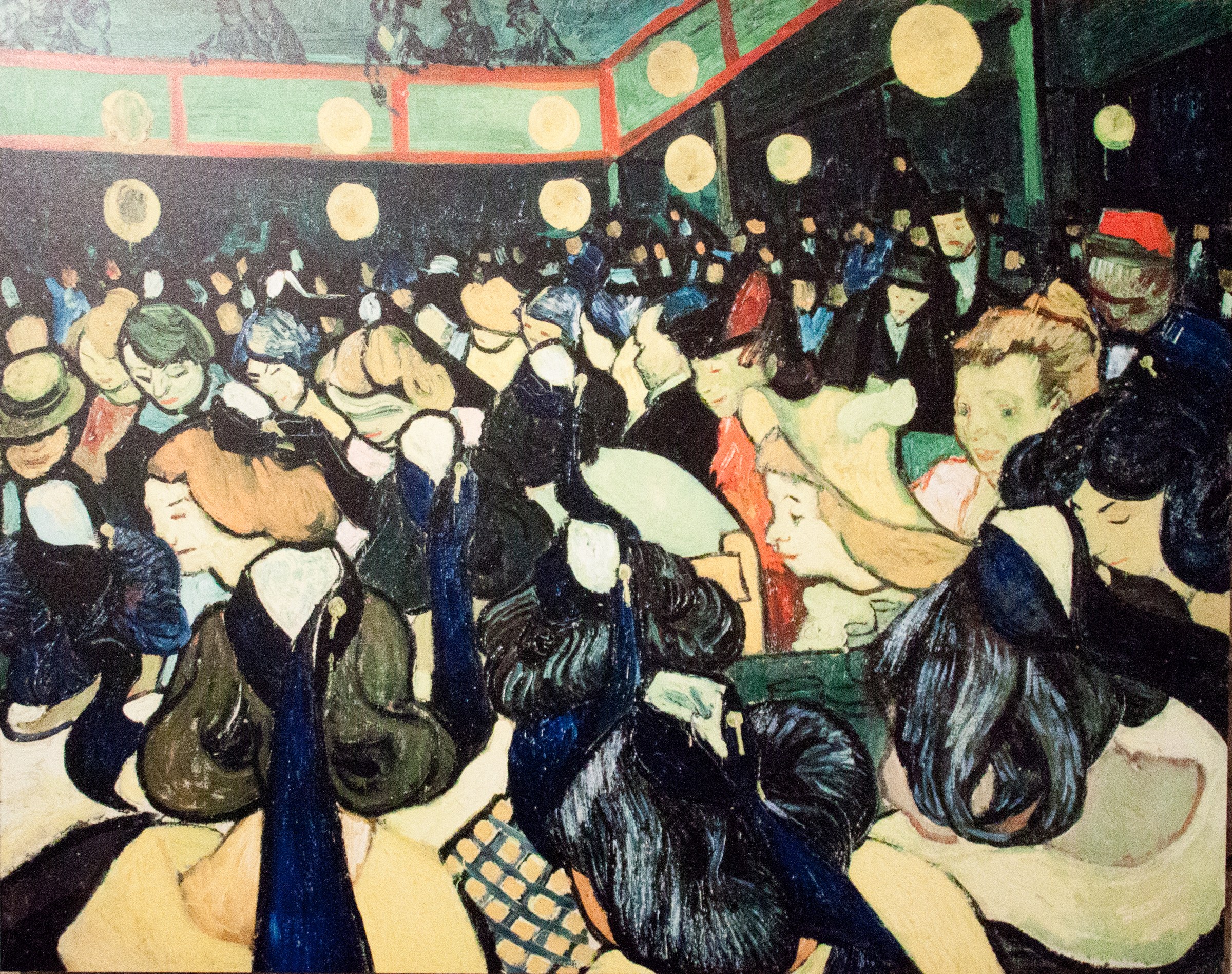 Dance Hall in Arles by Vincent van Gogh