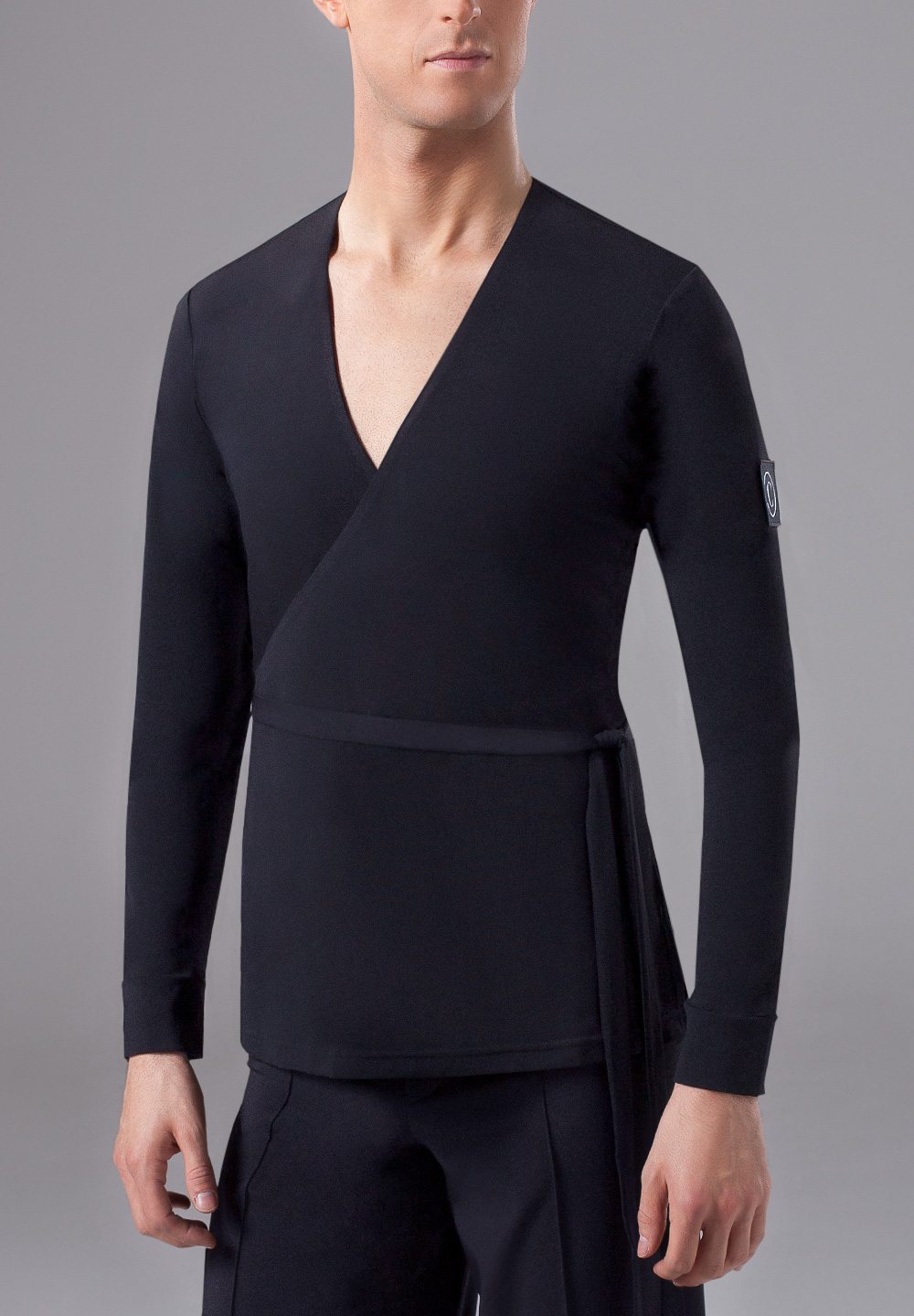 Chrisanne Clover Mens Belted Latin Top